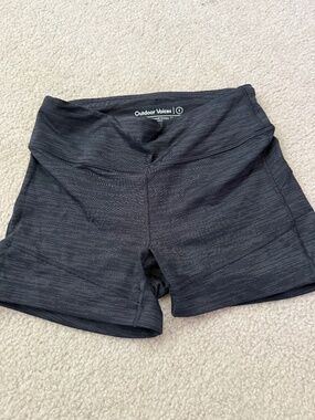 NWOT Outdoor Voices Compression Bike Shorts Women's Sz S Gym Activewear Training